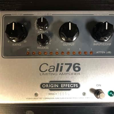 Origin Effects Cali76-TX-L Limiting Amplifier 2010s - Silver image 1