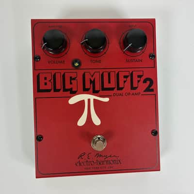 Electro-Harmonix / JHS Big Muff 2 Dual Op-Amp Fuzz - Excellent Condition with Box and Documents image 1