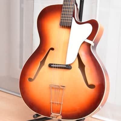 Hopf Archtop – 1950s German Vintage Jazz Guitar / Gitarre image 1