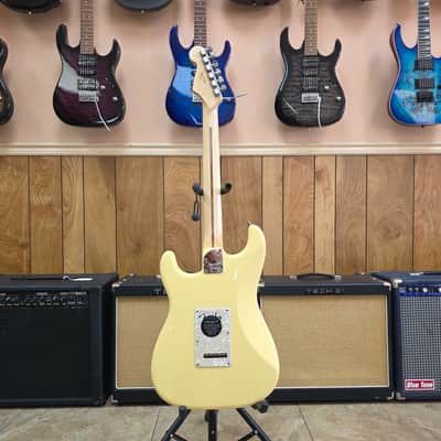 Fender American stratocaster deluxe 2009 - Olympic pearl image 5