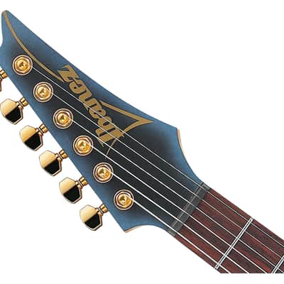 Used Ibanez SML721MAM S Axe Design Lab MS Guitar - Midnight Arctic Ocean image 4