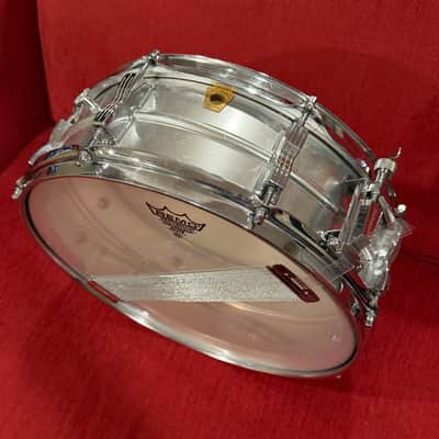 1969 Ludwig No. 404 Acrolite 5x14" Snare Drum with Keystone Badge image 5