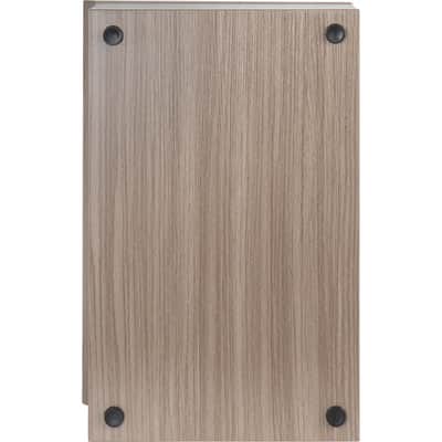 Gator Elite Furniture Series 4U Desktop Studio Rack in Driftwood Grey Finish image 4