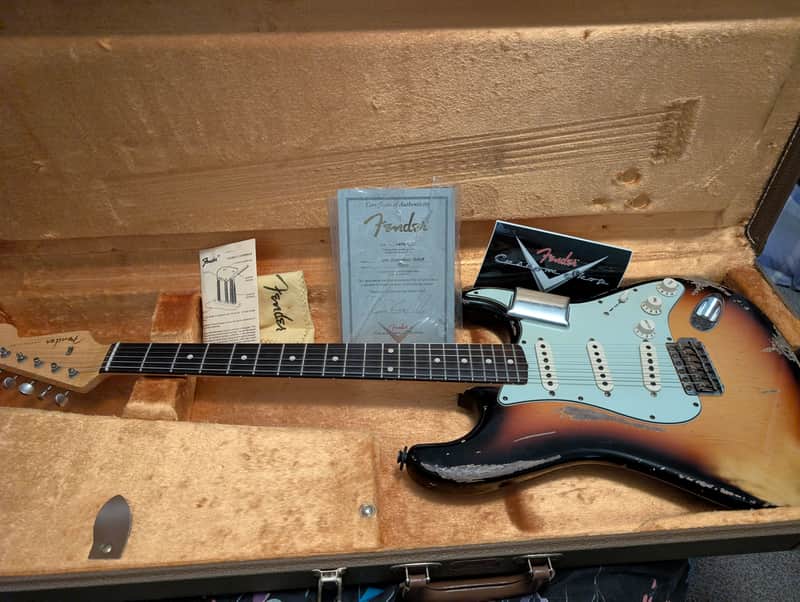 Fender Stratocaster 1960 masterbuilt Dennis Galuszka 2010 - Sunburst image 1