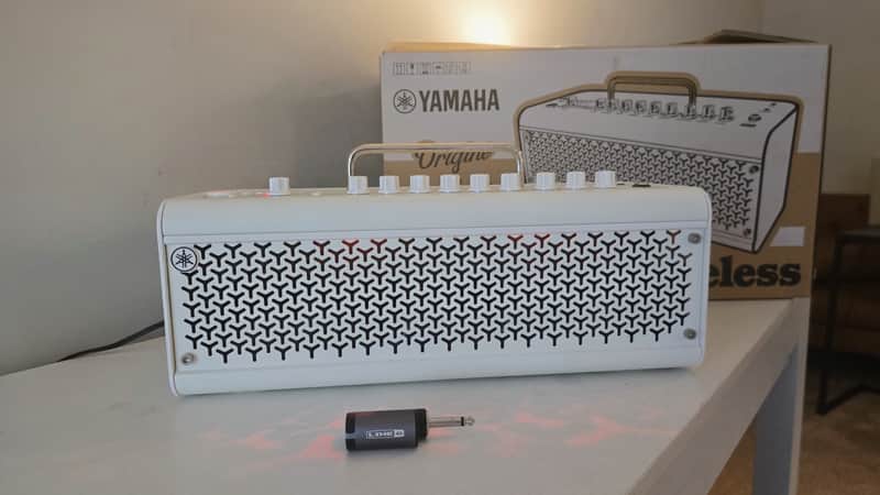 Yamaha THR30II **PLUS ADAPTER** -WL 30-Watt 2x3.5" Wireless Stereo Digital Modeling Guitar Combo 2022 - Present - White image 1