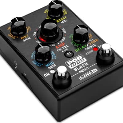 Line 6 POD Express Black Guitar Multi-Effects Pedal image 4