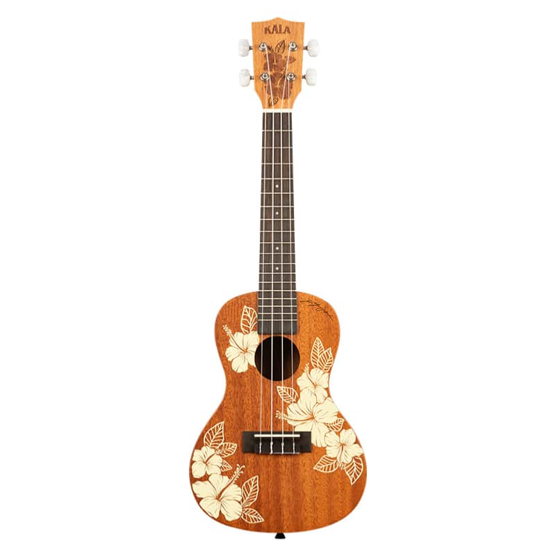Kala Ukulele concert hibiscus + housse image 1