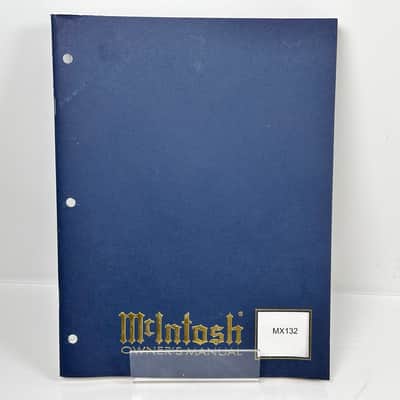 Mcintosh MX132 AV Control Center/ Processor/ Pre-Amplifier image 13