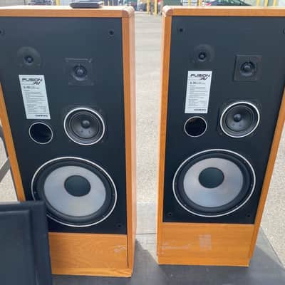 Onkyo vintage speakers  S-70 Brown image 7