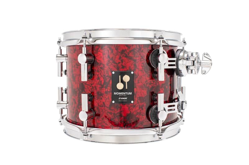 SONOR Momentum Maple Series 10x7.75" Red Pearl Wrap Rack Tom Drum | Worldwide Ship | NEW | Authorized Dealer image 1
