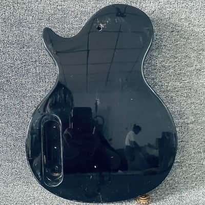 Sunburst Single Cut Guitar Body with Dual Humbucker Routing image 5