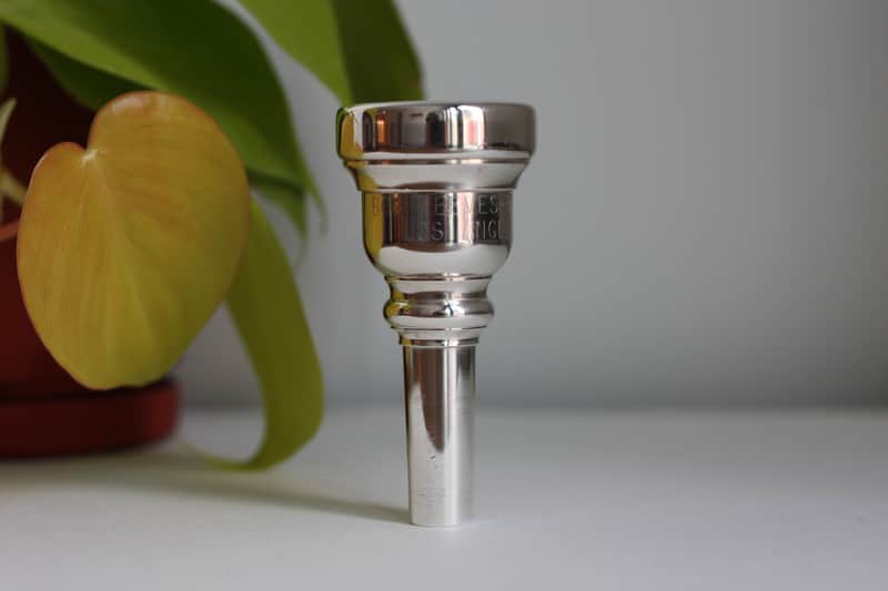Bob Reeves Brass Arc 4G Trombone Mouthpiece - Silver plated image 1