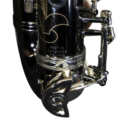 Selmer SAS711B Professional Alto Saxophone - Black Nickel image 11