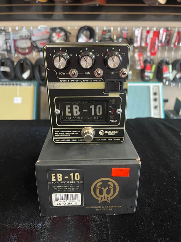 Walrus Audio EB-10 Preamp/EQ/Boost W/BOX image 1