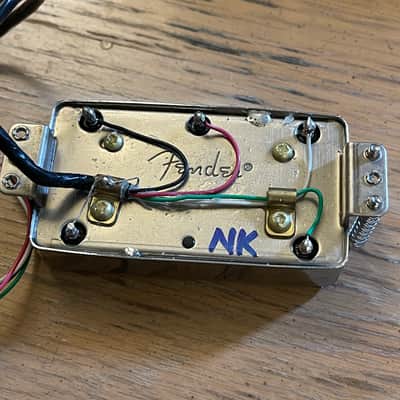 Fender V-Mod II Double Tap Wide Range Neck Humbucker American Professional USA 8k image 3