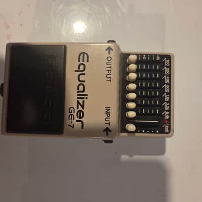 Boss GE-7 Equalizer (Black or Silver Label) 1997 - Present - Grey image 1