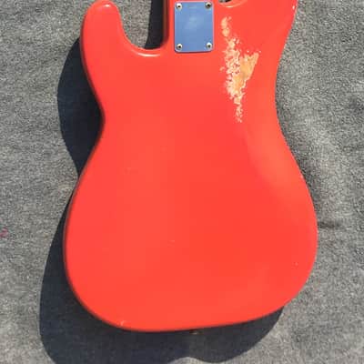 Fender Precision Bass 1963 - Fiesta Red - Custom Color - image 8