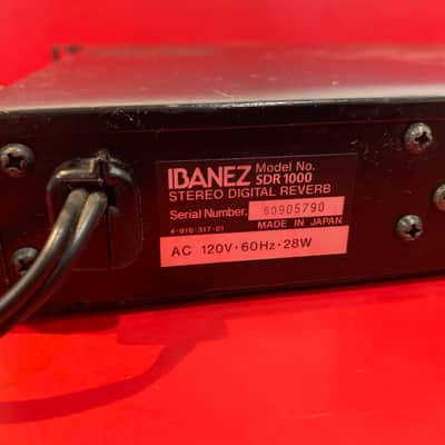 Vintage Reverb CHEAP! Ibanez SDR 1000 Stereo Digital Reverb image 7