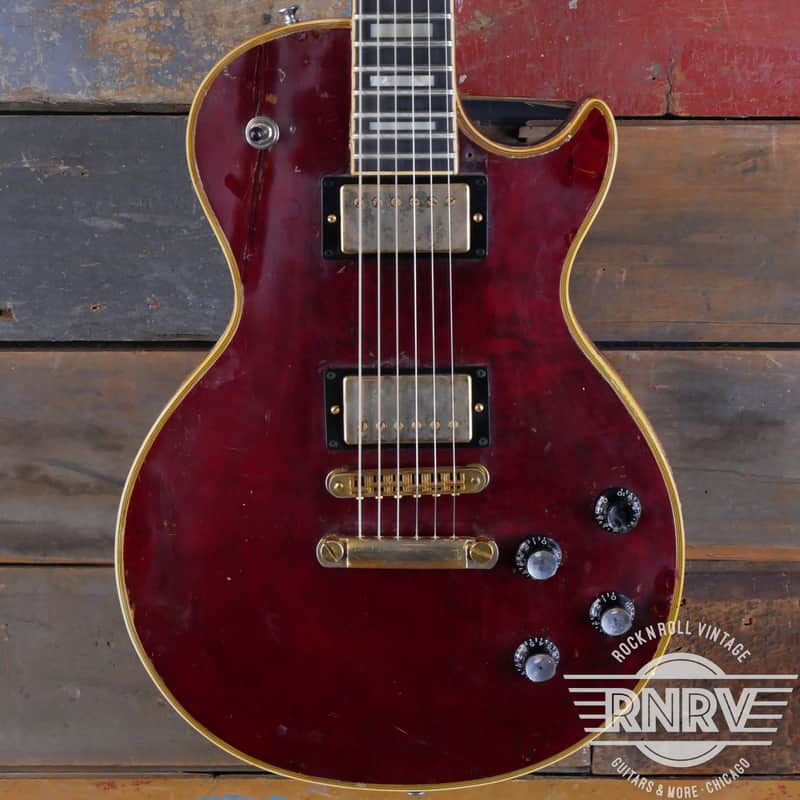 1976 Gibson Les Paul Custom - Wine Red image 1