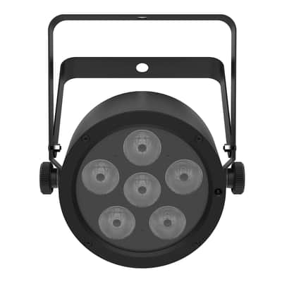 (6) Chauvet DJ SlimPAR H6 ILS RGBAW+UV LED DMX Par Can Party/Stage Wash Lights image 5