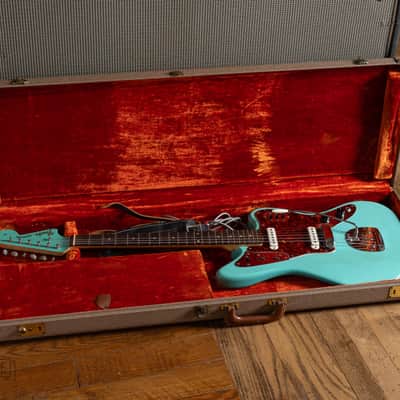 1962 Fender Jaguar Foam Green image 15