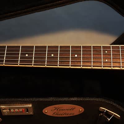 Hewett Brazilian Rosewood Grand Concert Cutaway – Handwritten Spec Sheet, Documented Build, Excellent Condition image 11