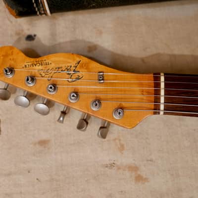 Fender Telecaster 1966 - Candy Apple Red - Refin image 10