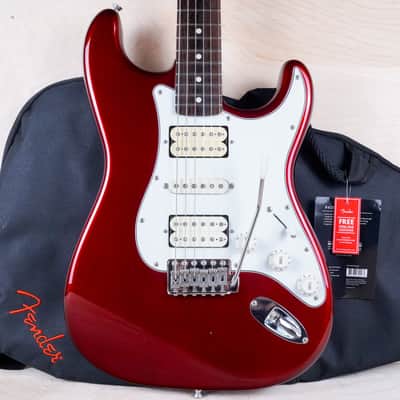 Fender ST-STD Standard Series Stratocaster HSH MIJ 2013 Candy Apple Red Japan w/ Bag image 1