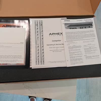 Aphex Compellor 323a Dynamics and Aural Exciter *NIB* image 3