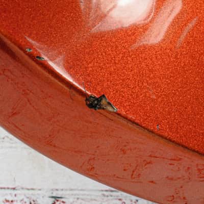 ISS88952 Dean - Vendetta Electric Guitar - Orange Metallic - w/HSC - x0977 - USED image 12