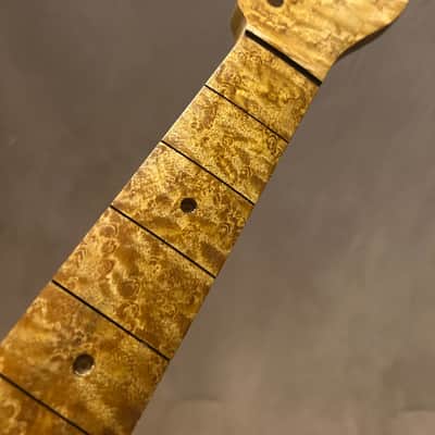 Mastergrade Birdseye Maple Tele Neck 1 Fits Fender & Warmoth image 2