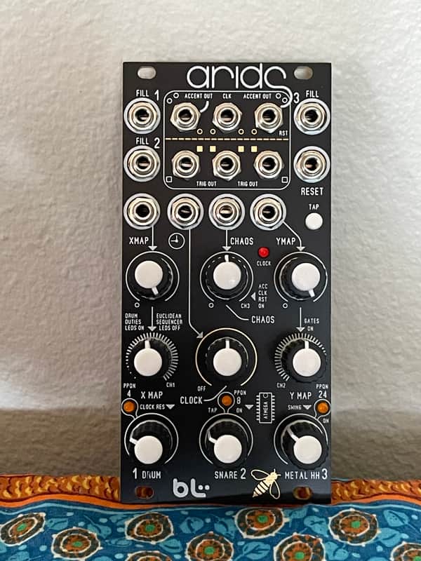 Immagine Blue Lantern Mutable Instruments Grids Mk2 Eurorack Sequencer Module 10hp - 1