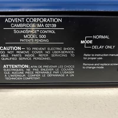 Advent Sound Space Control Model 500 Stereo Sound Processor image 6