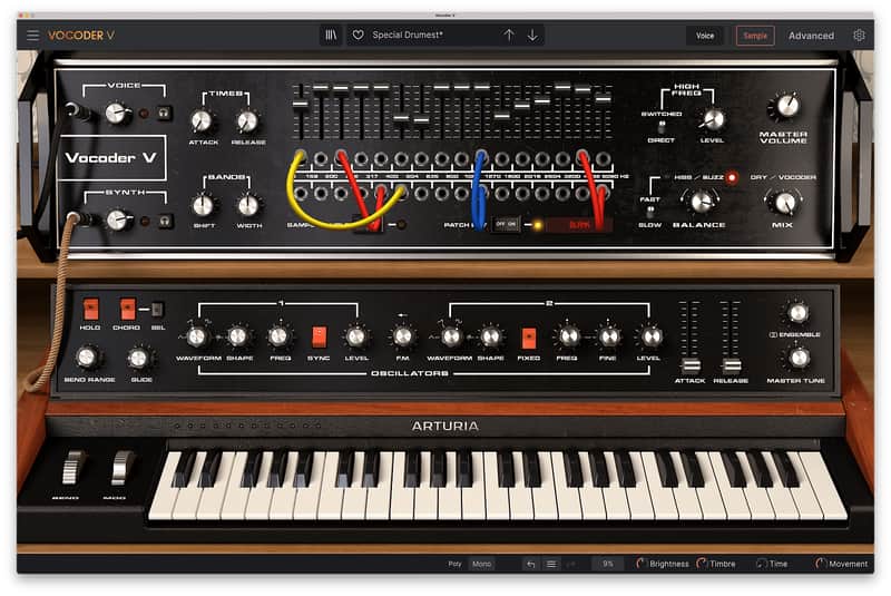 Arturia Vocoder V Synthesizer Virtual Instrument Software image 1