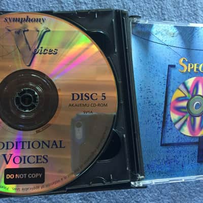 Spectrasonics Symphony of Voices AKAI / EMU Sampler 5 CDs SET, still sold new for $499 image 5