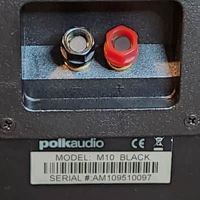 Polk Polk Audio M10 ompact, 2-way bookshelf loudspeaker 90s - Black image 6