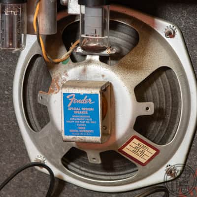 Fender Champ "Blackface" Full Original (Serial No. A11312) 1966 image 8