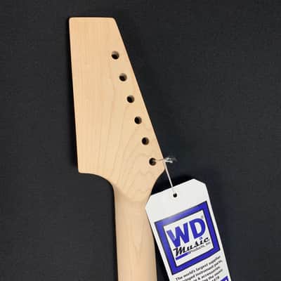 WD Music Licensed By Fender Replacement Neck Blank 2020s - Natural image 6