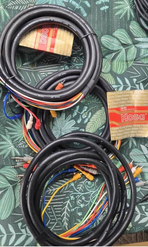 3x Hosa 4 Meter Snake Lot image 1