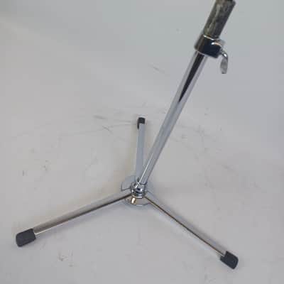 Premier#304 LokFast Flush Base Cymbal Stand Chrome Flat Vintage Early60s England image 2