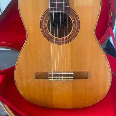 JUAN ESTRUCH Handcarft spanish classical in solid woods + hardcase 1960 image 2