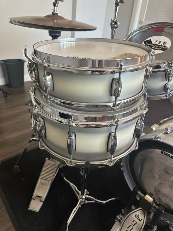 Gretsch Brooklyn Bop kit 2020-2021 - Duo coat silver white image 1