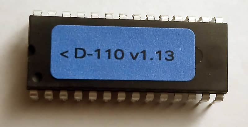 Roland D-110 Final OS v1.13 Firmware Upgrade New Eprom image 1