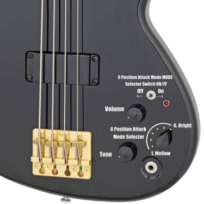 Aria Pro II SB-CLB Cliff Burton Signature w/Gigbag image 4