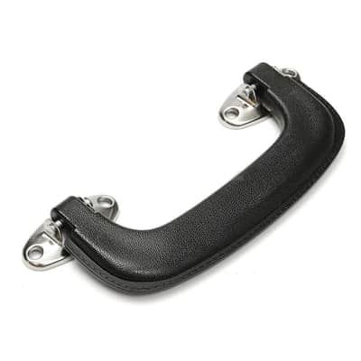 Guitar Case Handle Vintage Chipboard Case handle with Complete installation mounting hardware Kit! image 2