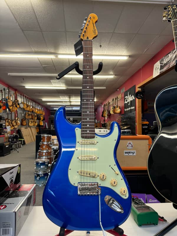 Vintage V6-CAB Reissued Series SSS 2010s - Candy Apple Blue image 1