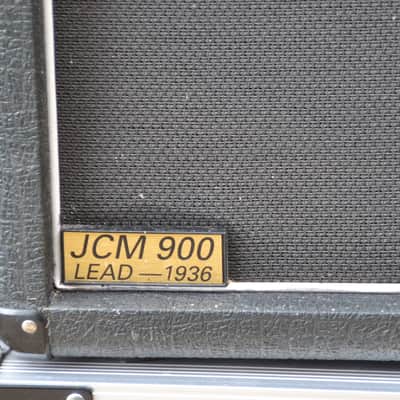 Marshall JCM 900 Lead Series Model 1936 2x12 Cabinet (2001) - Black image 2