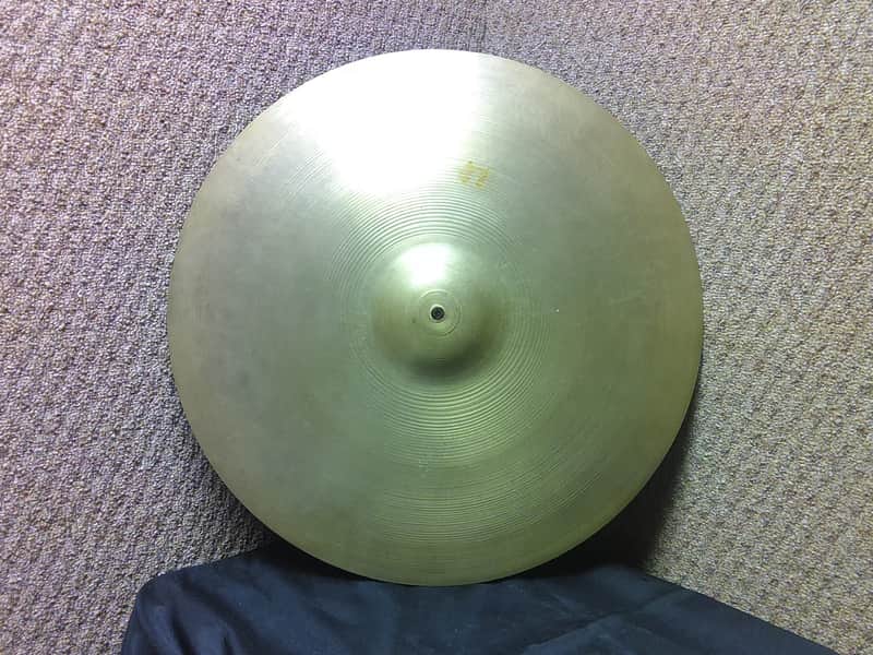 Zildjian 22" Ride Cymbal 1960's image 1