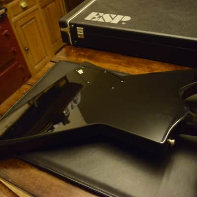 ESP EX Explorer Black James Hetfield Metallica Style Guitar EMG 81 60 + CaseMIJ Japan image 15
