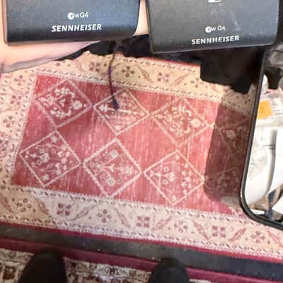 Sennheiser EW 500 G4 CI1 wireless guitar system GW1 With 2 body packs 2023 image 3